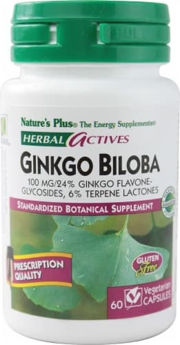Nature'S Plus Herbal Actives Ginkgo Biloba Capsules