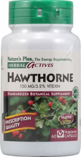 Nature'S Plus Herbal Actives English Hawthorne Capsules