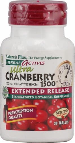 Nature'S Plus Herbal Actives Ultra Cranberry
