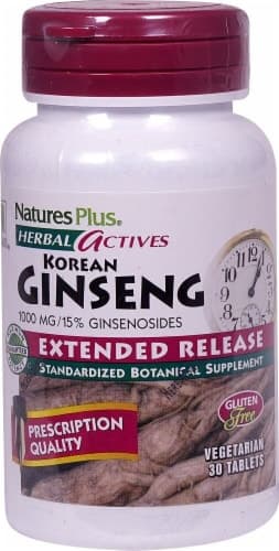 Natures Plus Herbal Actives Korean Ginseng