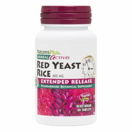 Natures Plus Herbal Actives Red Yeast Rice
