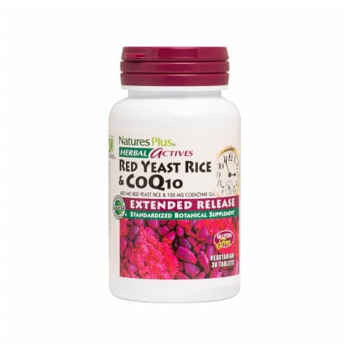 Natures Plus Extended Release Red Yeast Rice & Coq