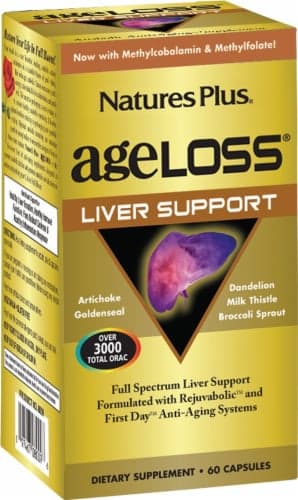 Natures Plus Age Loss Liver Support Capsules