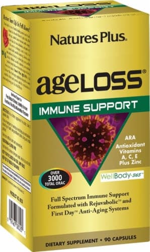 Natures Plus Ageloss Immune Support Capsules