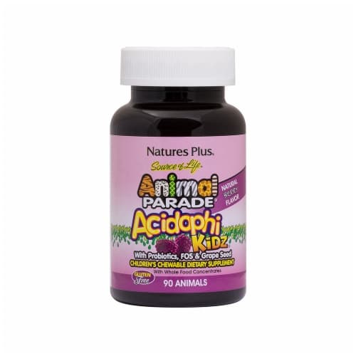 Natures Plus Animal Parade Acidophi Berry Chewable