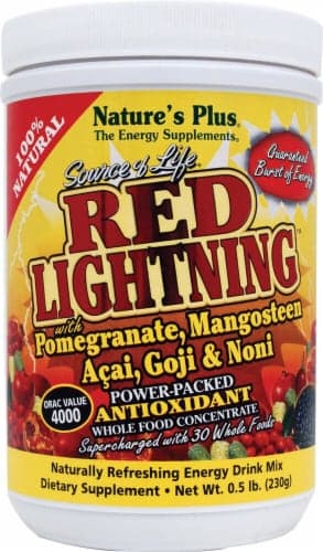 Nature'S Plus Source Of Life Red Lightning Antioxidant Energy Drink Mix