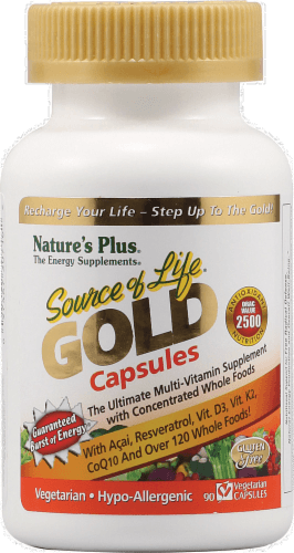 Nature'S Plus Source Of Life Gold Capsules