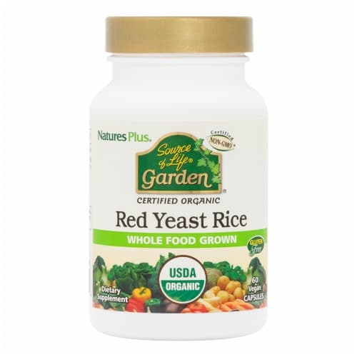 Natures Plus Garden Red Yeast Rice Dietary Supplement