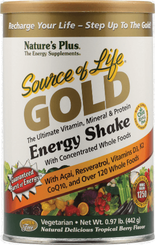 Nature'S Plus Source Of Life Gold Energy Shake Powder