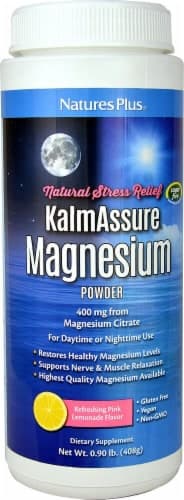 Nature'S Plus  Kalmassure Magnesium Powder   Pink Lemonade