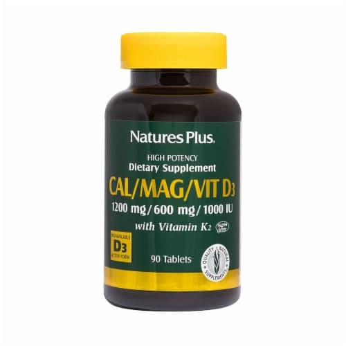 Nature'S Plus Calcium Magnesium & Vitamin D3 With Vitamin K