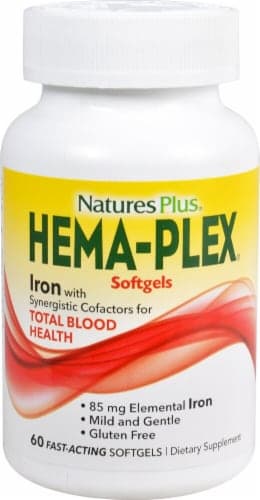 Natures Plus Hema-Plex Softgels
