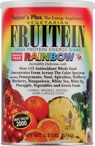 Nature'S Plus Fruitein High Protein Rainbow Vegetarian Energy Shake