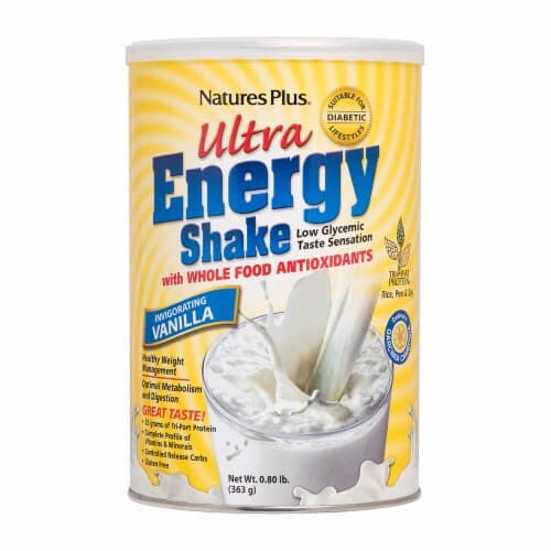 Natures Plus Vanilla Ultra Energy Shake
