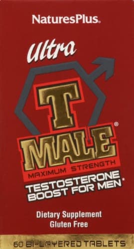 Natures Plus Ultra T Male Maximum Strength Testosterone Boost For Men
