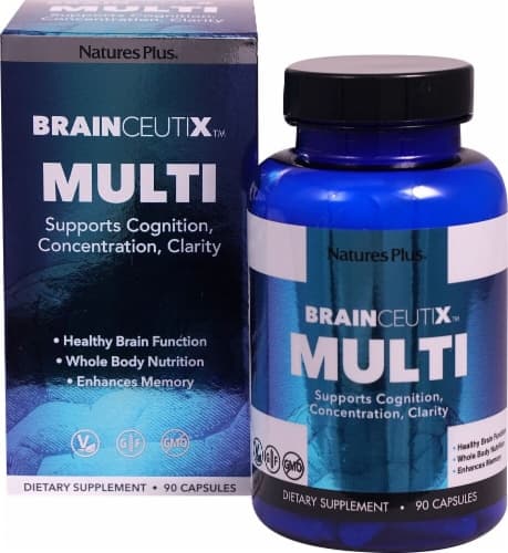 Natures Plus Brainceutix Multi Vegetarian Capsules
