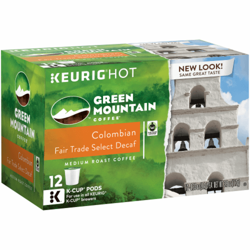 Green Mountain Coffee Colombian Fair Trade Select Decaf K
