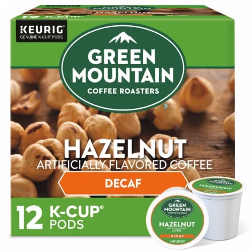 Green Mountain Coffee Roasters Decaf Hazelnut K-Cup Coffee