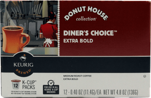 Donut House Collection Diner'S Choice Extra Bold Coffee K-Cup