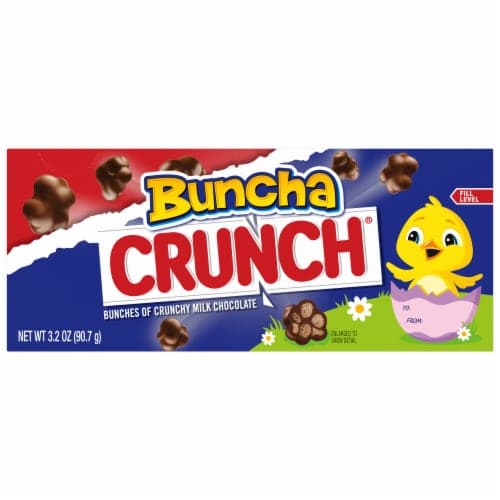 Buncha Crunch Milk Chocolate And Crisped Rice Movie Theater Candy Box Easter Basket Stuffers
