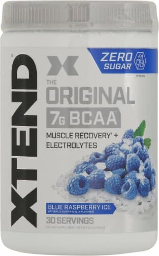 Xtend The Original Bcaa Blue Raspberry Ice Muscle Recovery + Electrolytes Dietary Supplement