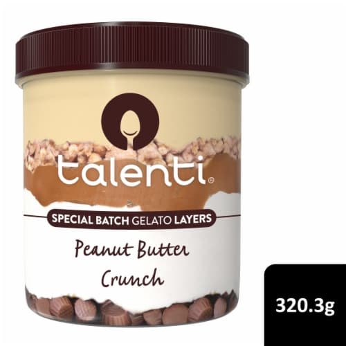 Talenti Layers Peanut Butter Crunch Graham Brown Sugar Vanilla Gelato