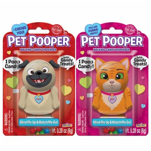 Treat Street Pet Pooper Walking Candy Dispenser Valentine