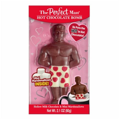The Perfect Man Hot Chocolate Bomb Valentine Candy