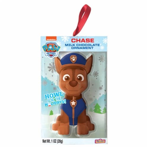 Treat Street Paw Patrol Chase Milk Chocolate Ornament