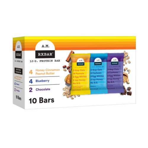 Rxbar A.M. Protein Bars Variety