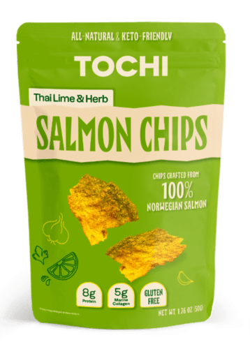 Tochi Thai Lime & Herb Salmon Chips