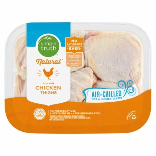 Simple Truth Natural Bone-In Chicken Thighs