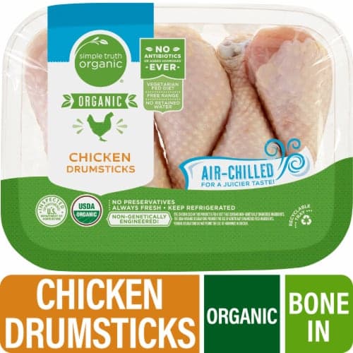 Simple Truth Organic Fresh Chicken Drumsticks