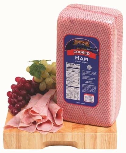 Heritage Farm Grab & Go Cooked Ham Fresh Sliced Deli Meat