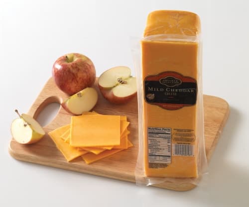 Private Selection Grab & Go Mild Cheddar Cheese Fresh Sliced Deli Cheese