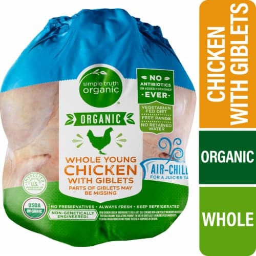 Simple Truth Organic Air-Chilled Whole Young Chicken