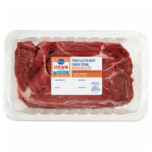 Kroger Mercado Thin Sliced Beef Chuck Steak