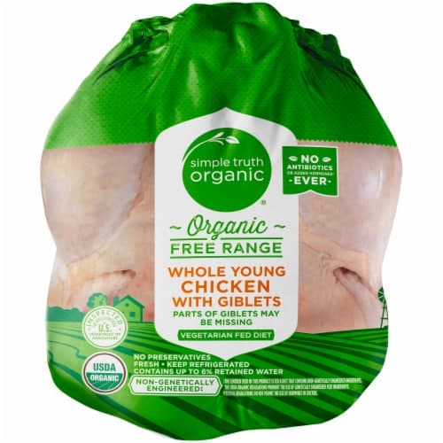 Simple Truth Organic Free Range Whole Young Chicken