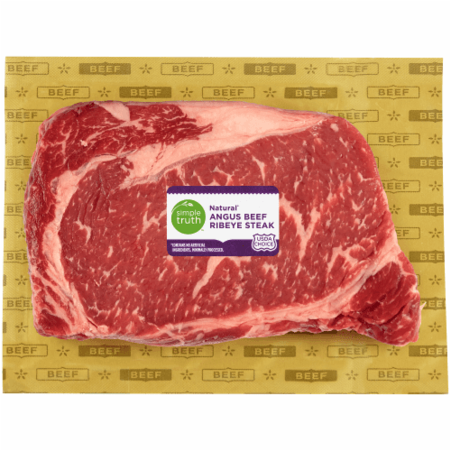 Simple Truth Natural Angus Beef Boneless Ribeye Steak (1 Steak