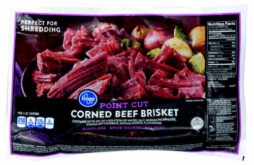 Kroger Point Cut Corned Beef Brisket