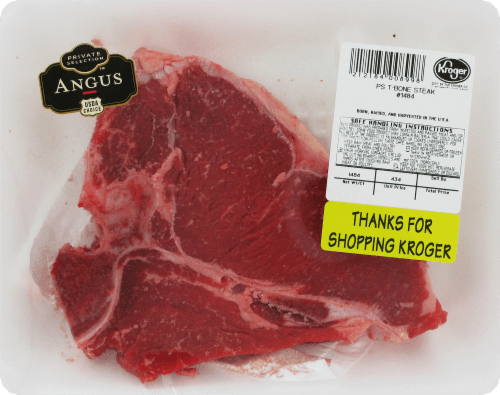 Private Selection Angus Beef T-Bone Steak