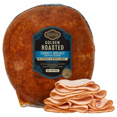 Private Selection Golden Roasted Turkey Breast Fresh Sliced Deli Meat