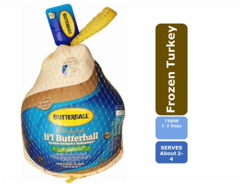 Li'L Butterball Whole  Turkey Limit 1 At Sale Price
