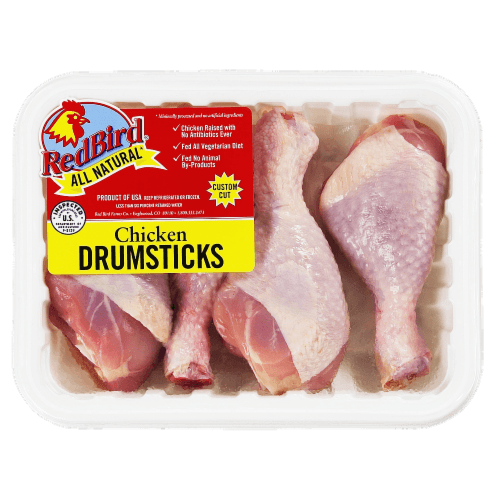 Red Bird Farms All Natural Fresh Chicken Drumsticks