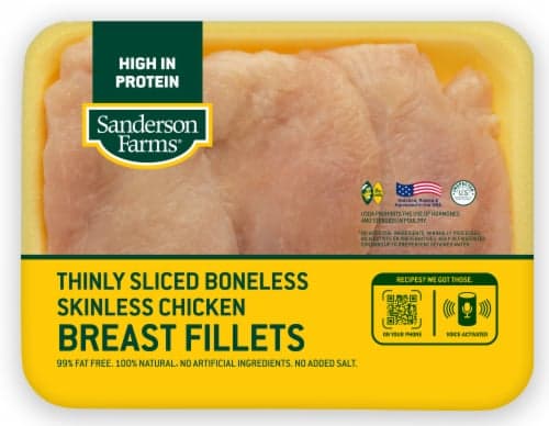 Sanderson Farms Thin Chicken Breasts