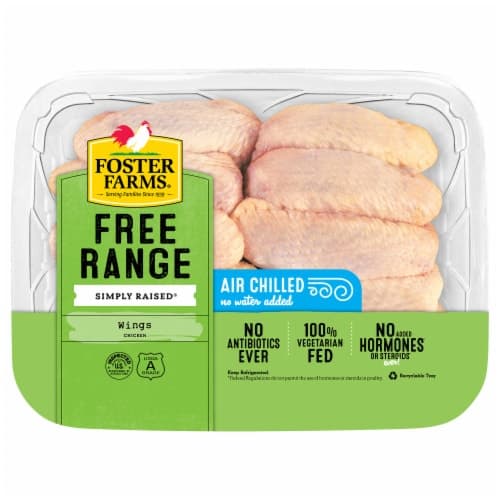 Foster Farms Free Range Simply Raised Chicken Wings