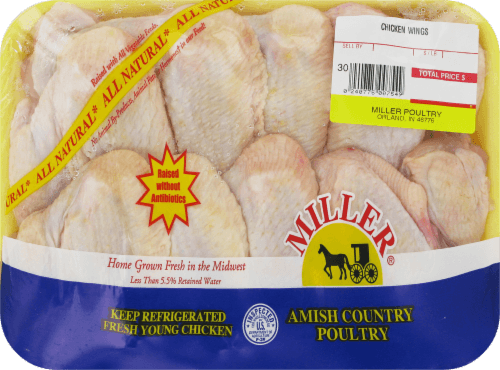 Miller Poultry Fresh Chicken Wings