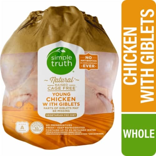 Simple Truth All Natural Whole Fresh Chicken