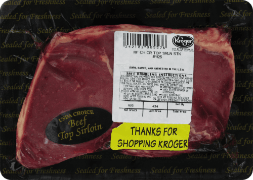 Beef Top Sirloin Steak (Single