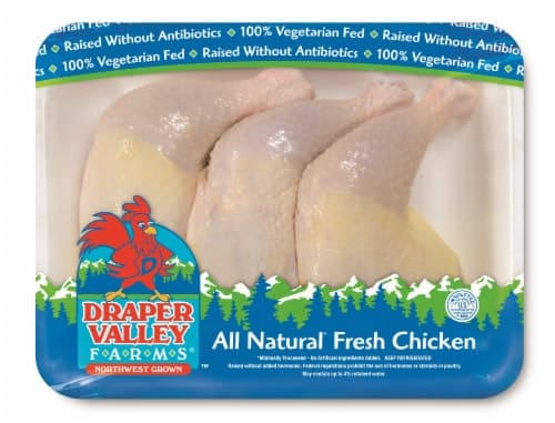 Draper Valley All Natural Fresh Chicken Leg Quarters